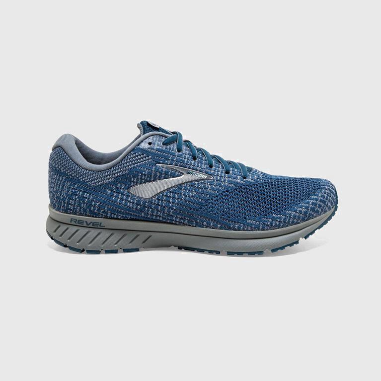 Brooks Revel 3 Road Løpesko Herre Online - Blå - Norge (HGF513869)